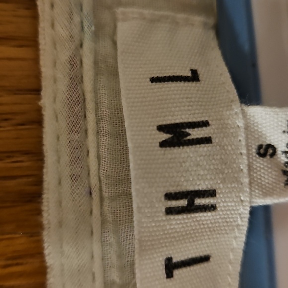 Anthropologie THML Can't Resist Cotton Criss Cross Neck Mini Dress sz.S - Picture 6 of 11